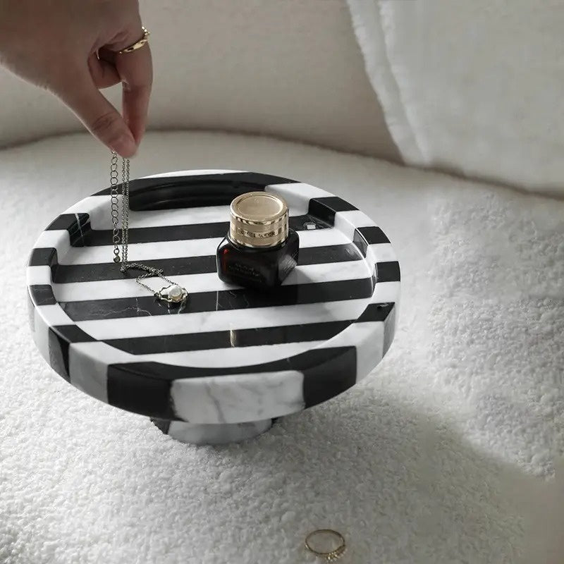 Dekoracyjne Okrągłe Tace