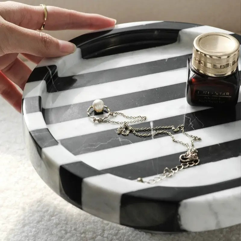 Dekoracyjne Okrągłe Tace