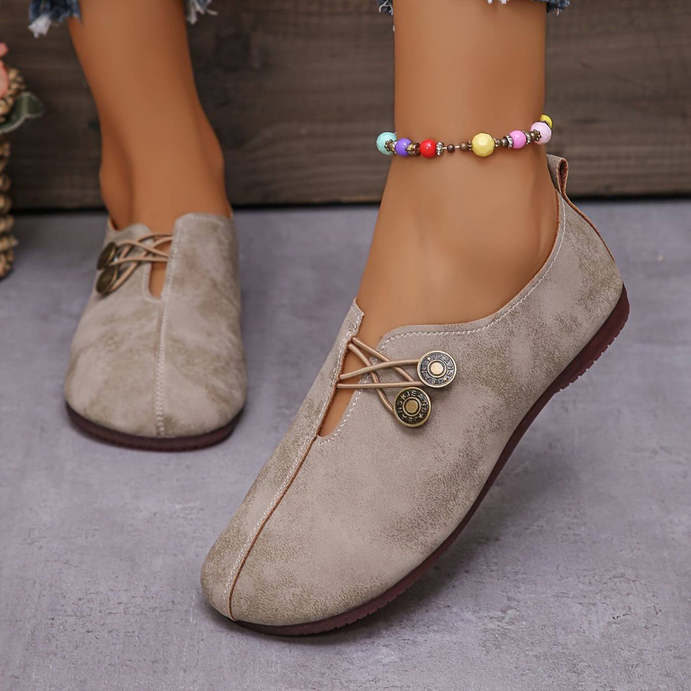 Buty wsuwane na płasko