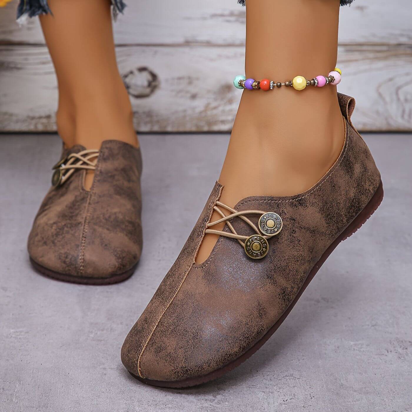 Buty wsuwane na płasko