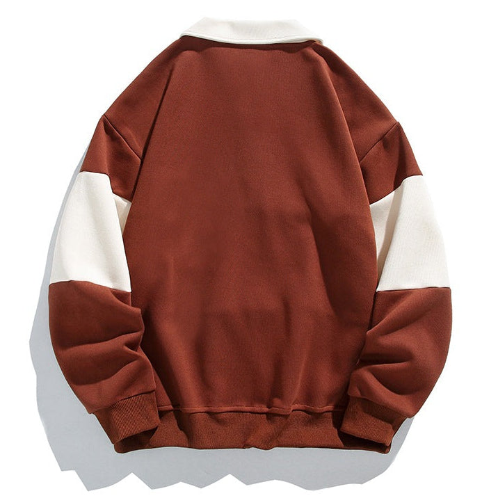 Bluza Polo w Szerokie Pasy dla Mężczyzn