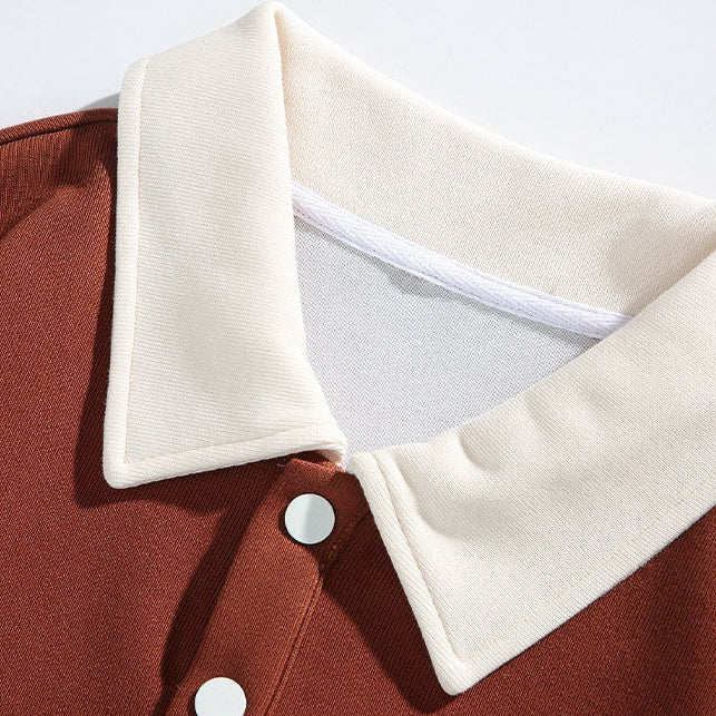 Bluza Polo w Szerokie Pasy dla Mężczyzn
