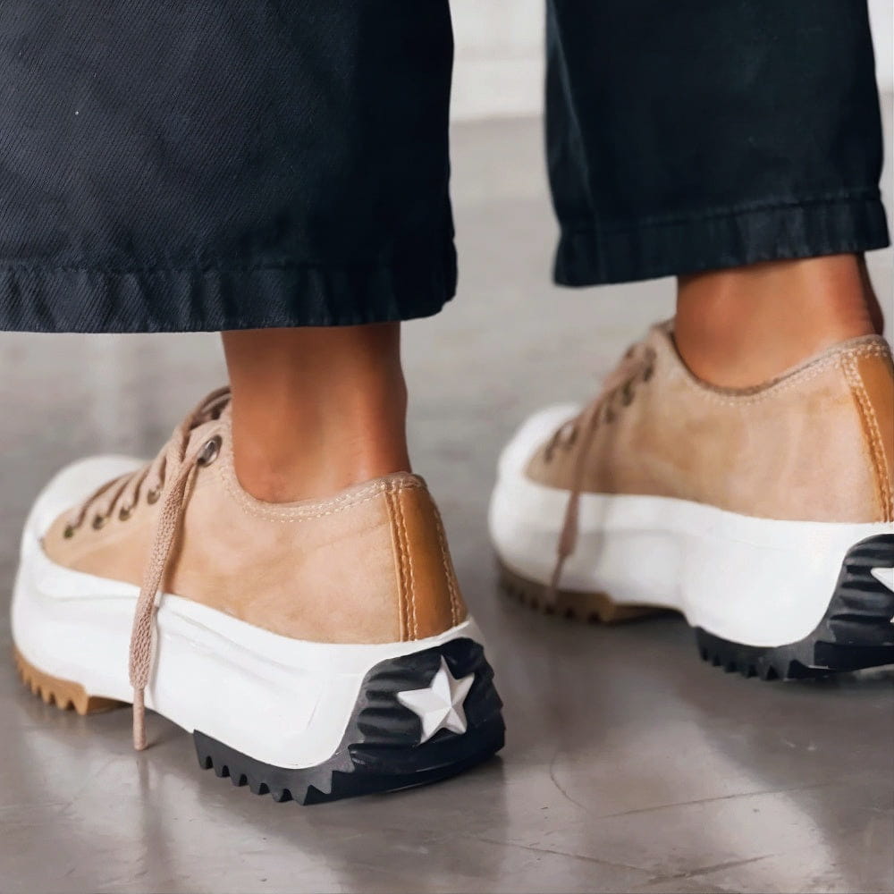 Chunky Flatform Niskie Sneakersy