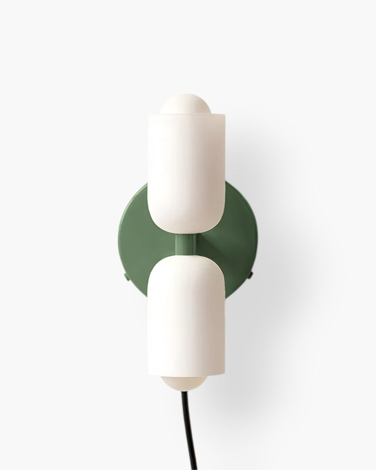 Pionowa Symetryczna Lampa Ścienna w Kształcie Pigułki