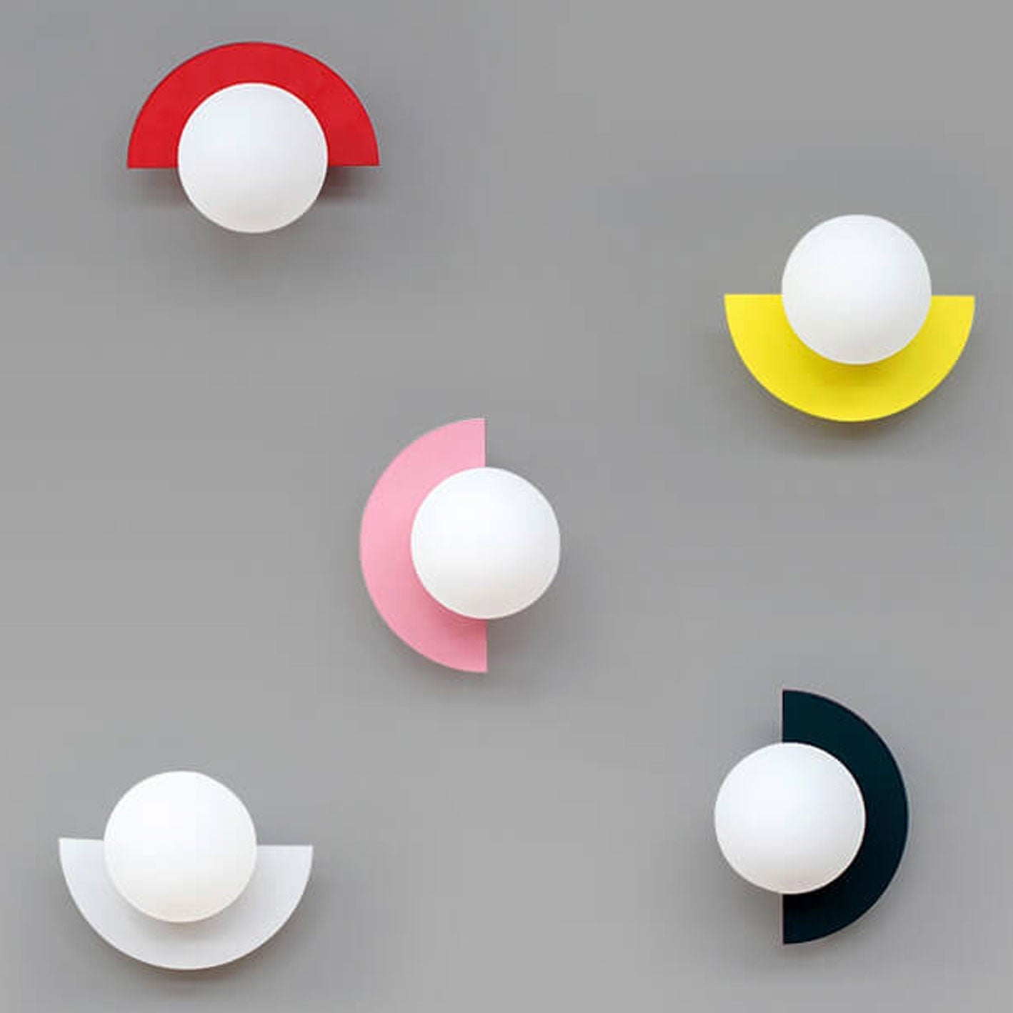 Lampa ścienna szklana