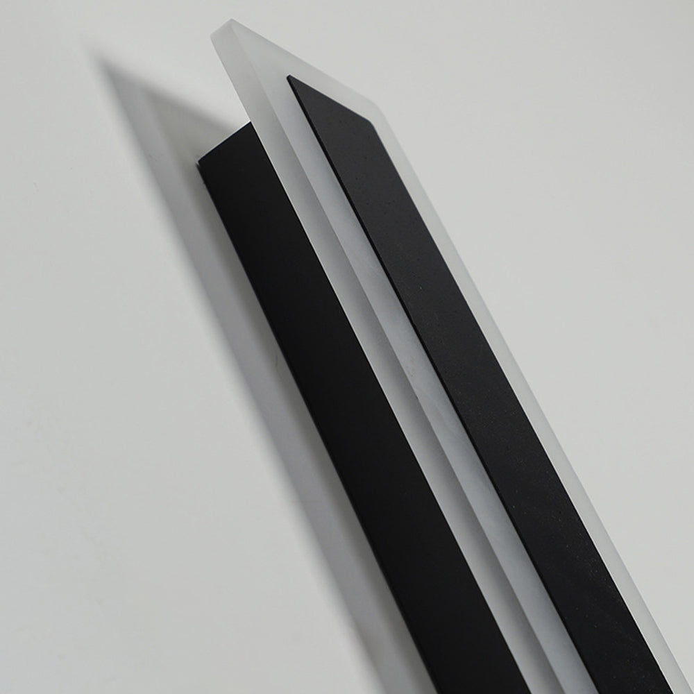 Zewnętrzna Lampa Ścienna LED Czarna