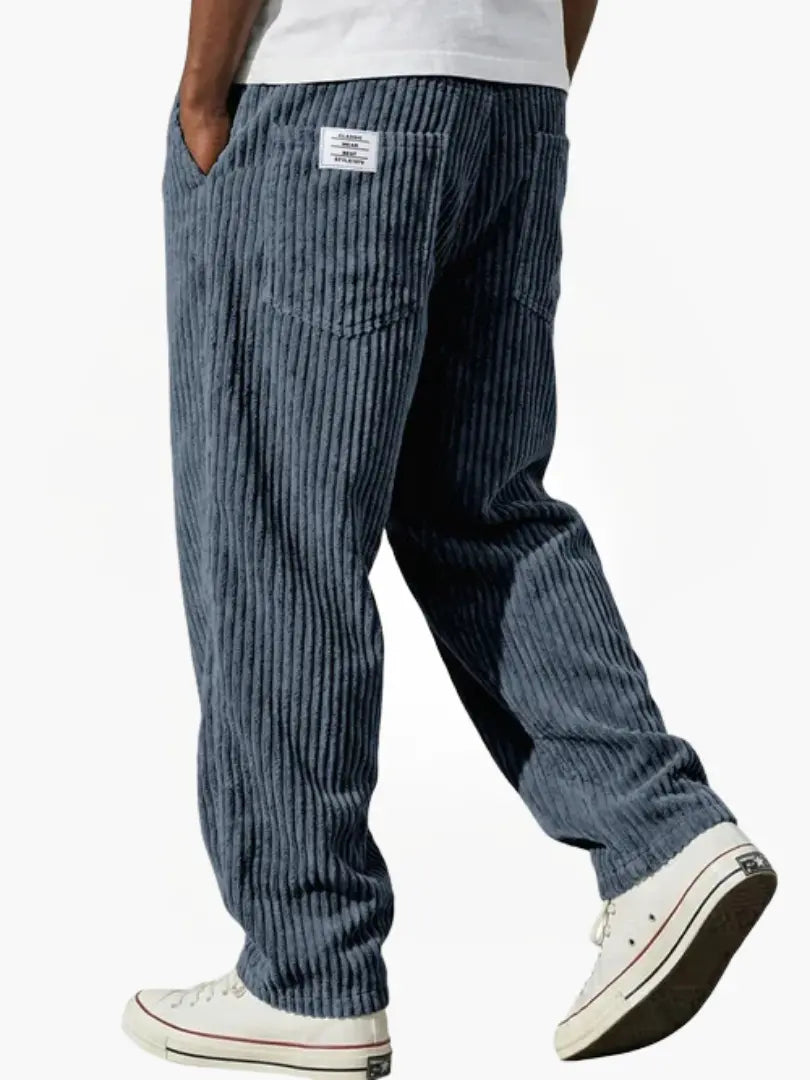 Teksturowane Szerokie Spodnie