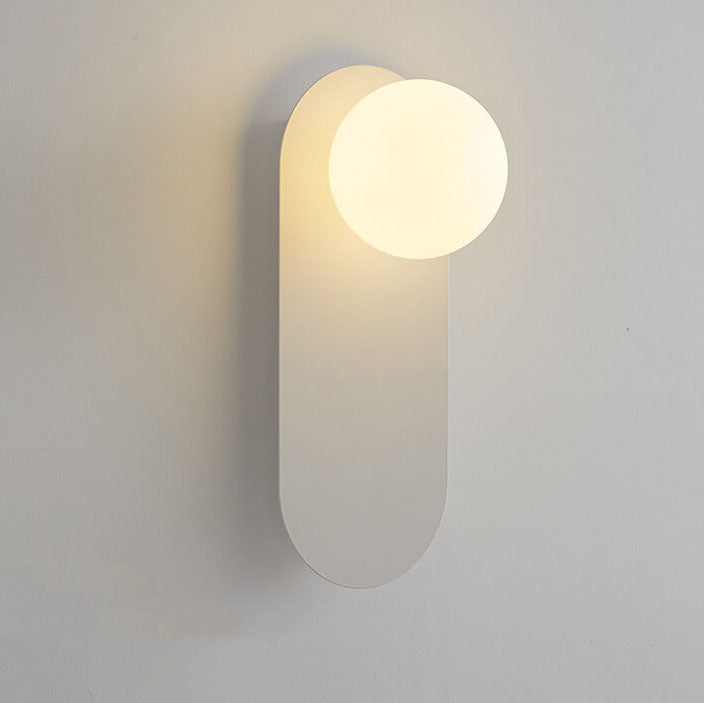 Lampa Ścienna z Szklanym Pierścieniem | Minimalistyczna