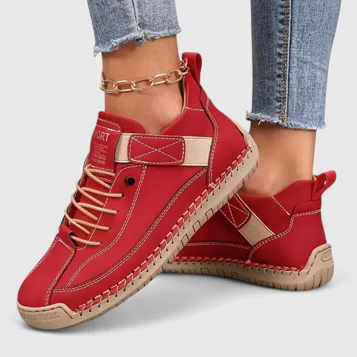 Damskie Sneakersy Niskie Szyte