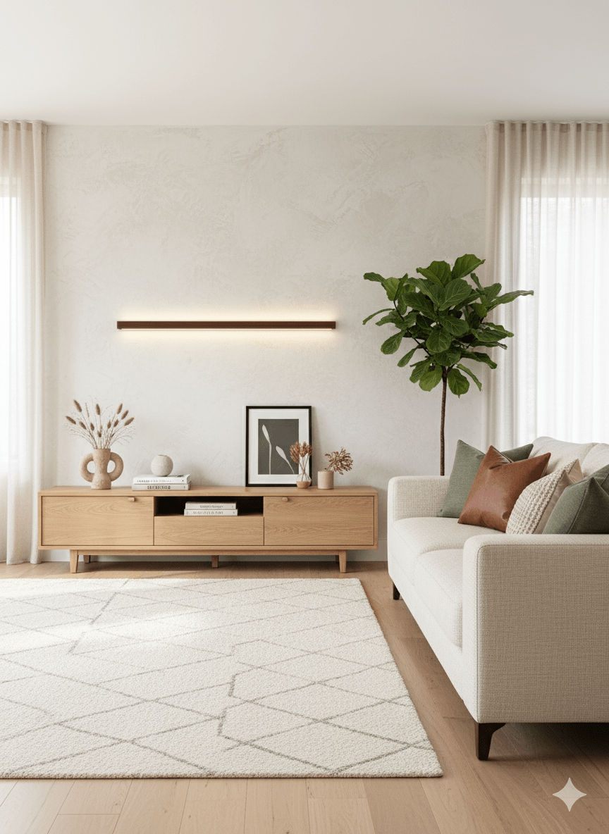 Lampa Ścienna z Wbudowanym Źródłem LED