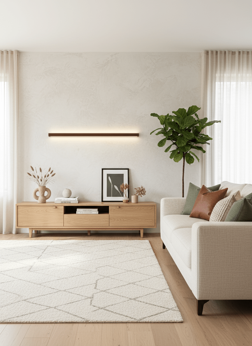 Lampa Ścienna z Wbudowanym Źródłem LED