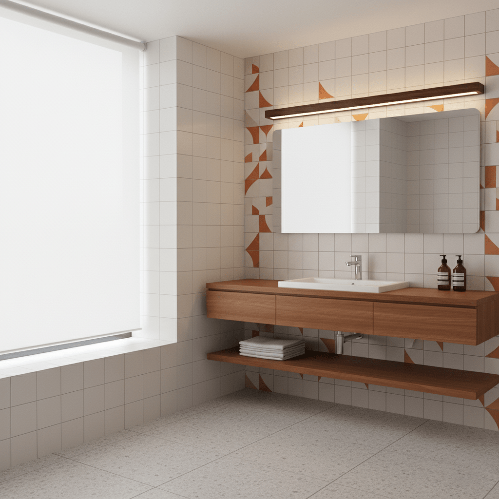 Lampa Ścienna z Wbudowanym Źródłem LED