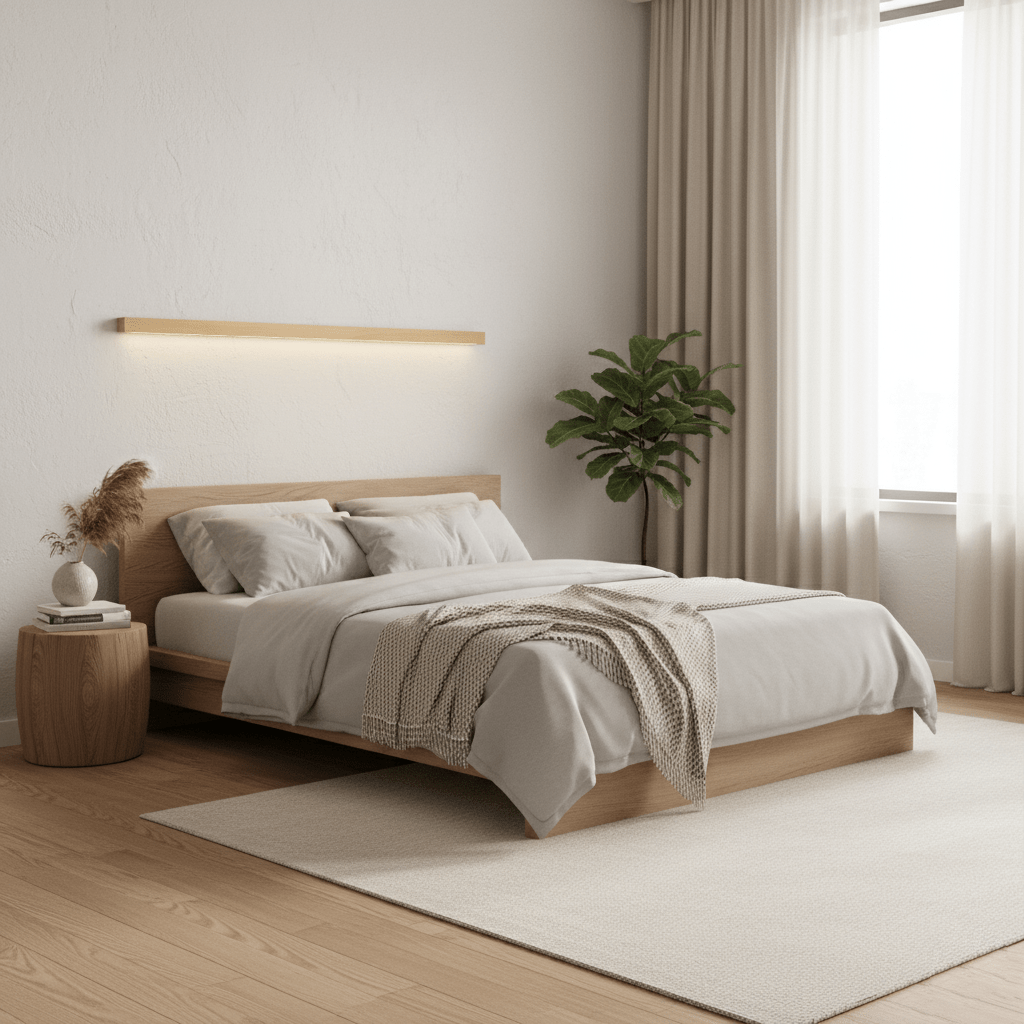 Lampa Ścienna z Wbudowanym Źródłem LED