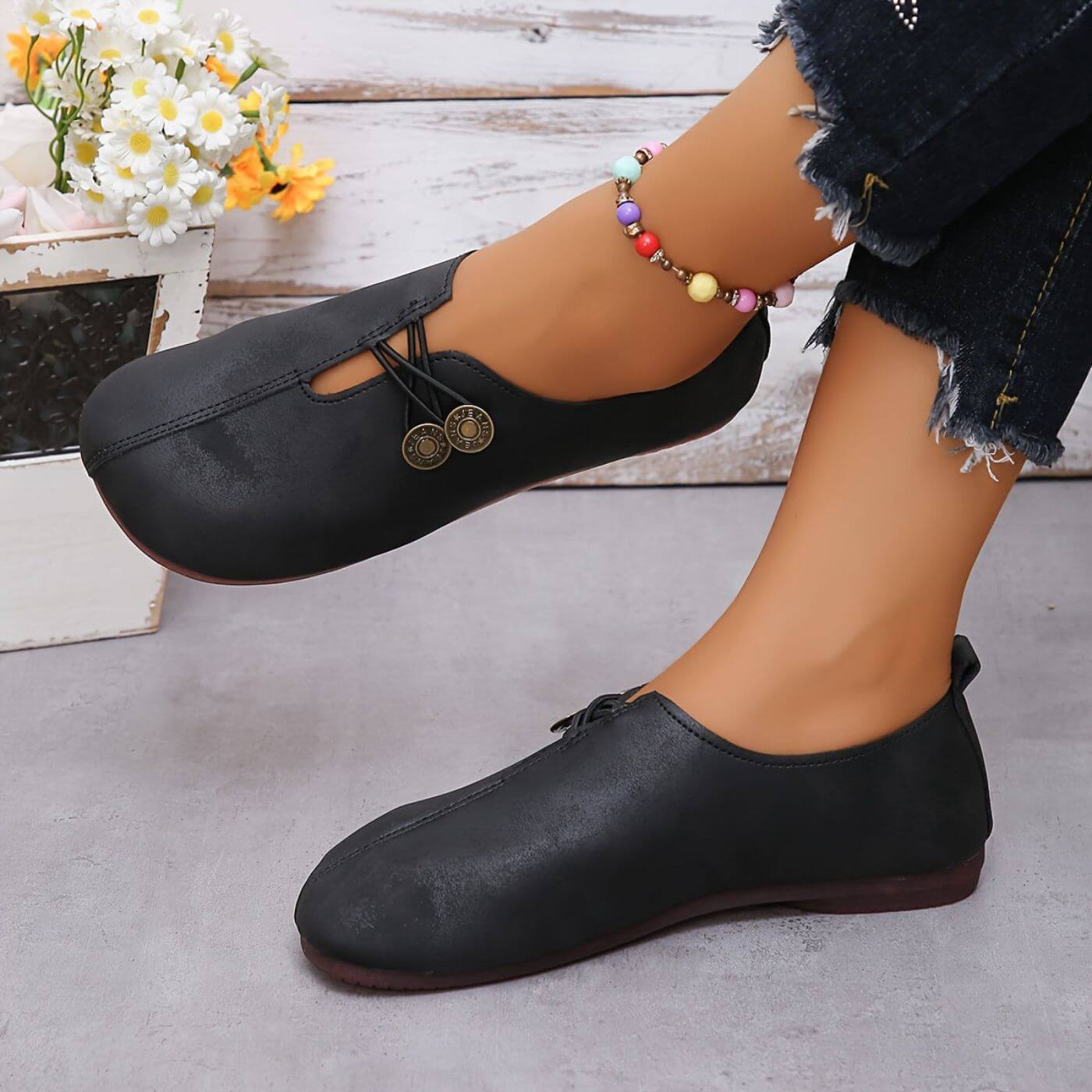Buty wsuwane na płasko