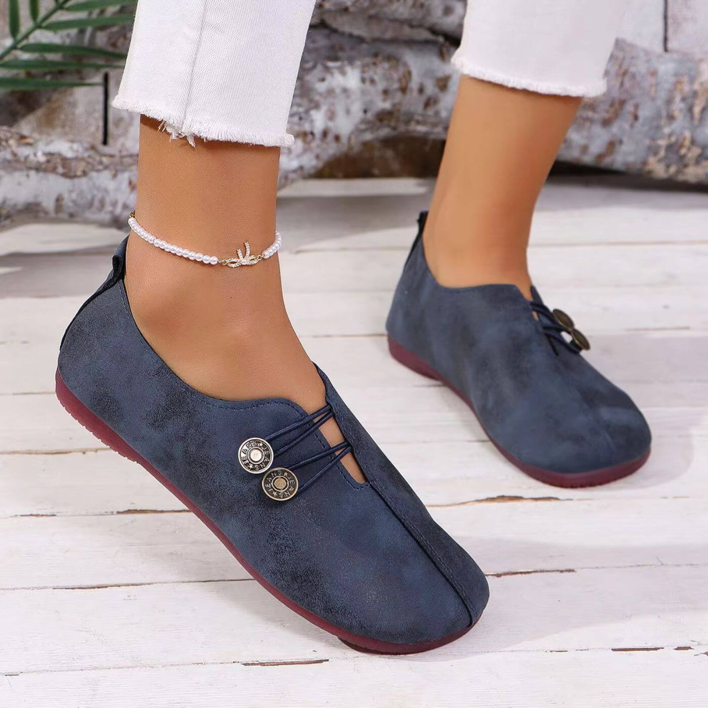 Buty wsuwane na płasko