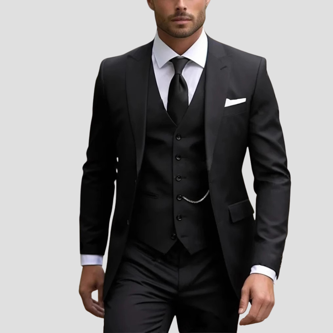 Zestaw Garnituru Slim Fit z Jednym Guzikiem