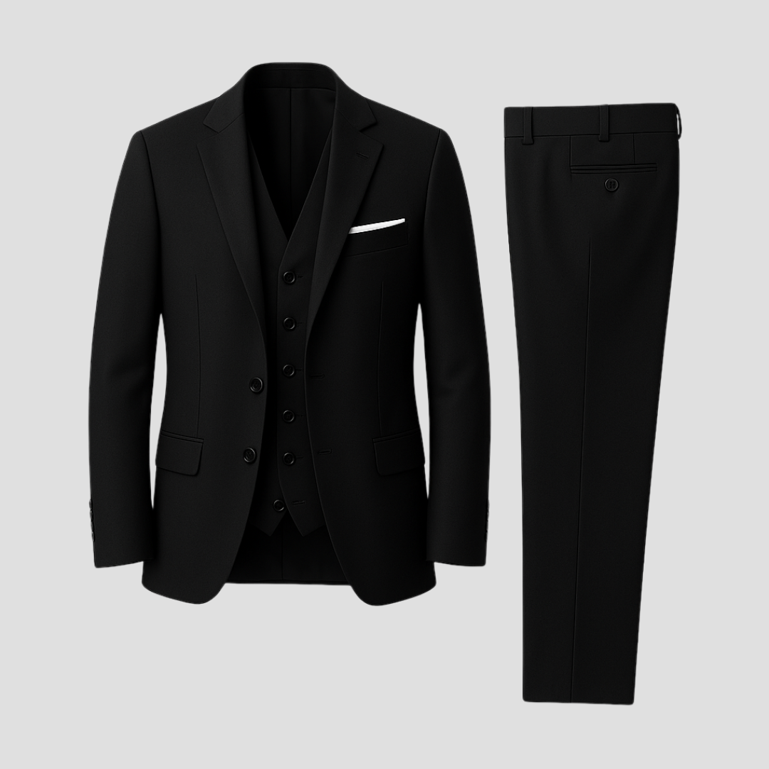 Zestaw Garnituru Slim Fit z Jednym Guzikiem