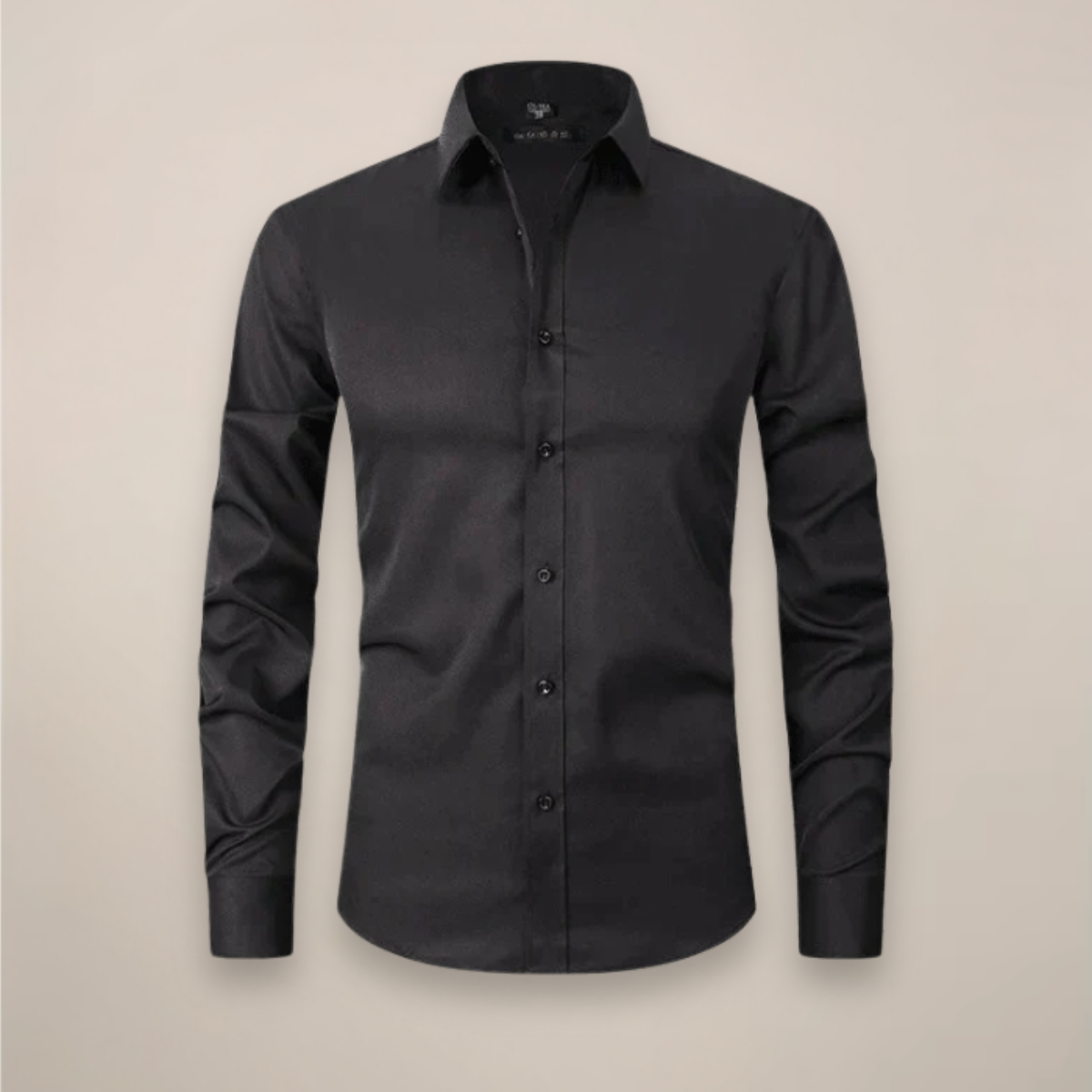 Koszula męska Slim Fit z pojedynczą kieszenią i kołnierzykiem typu point