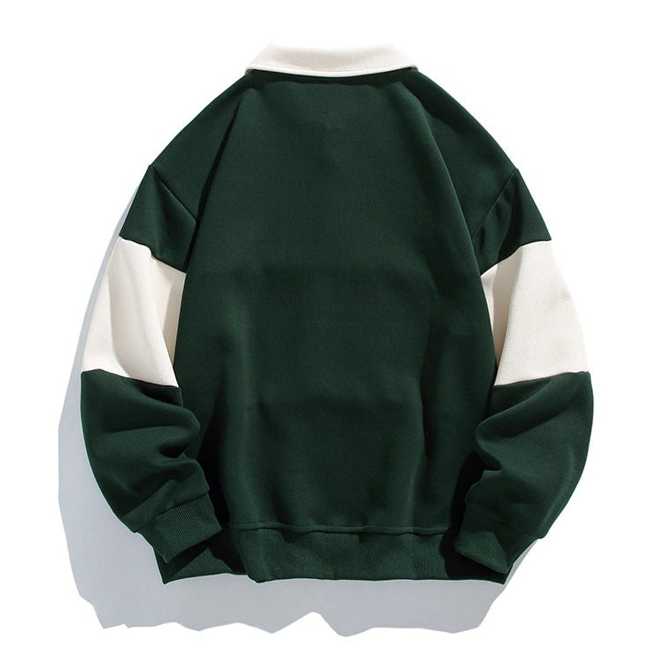 Bluza Polo w Szerokie Pasy dla Mężczyzn