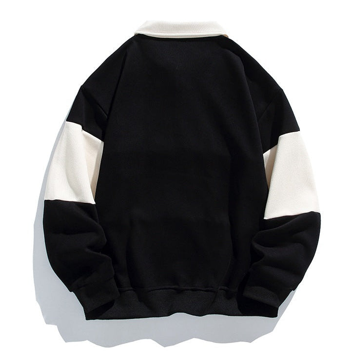 Bluza Polo w Szerokie Pasy dla Mężczyzn