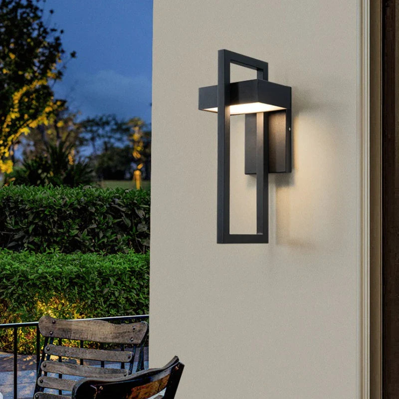 Wodoodporna Zewnętrzna Lampa Ścienna LED