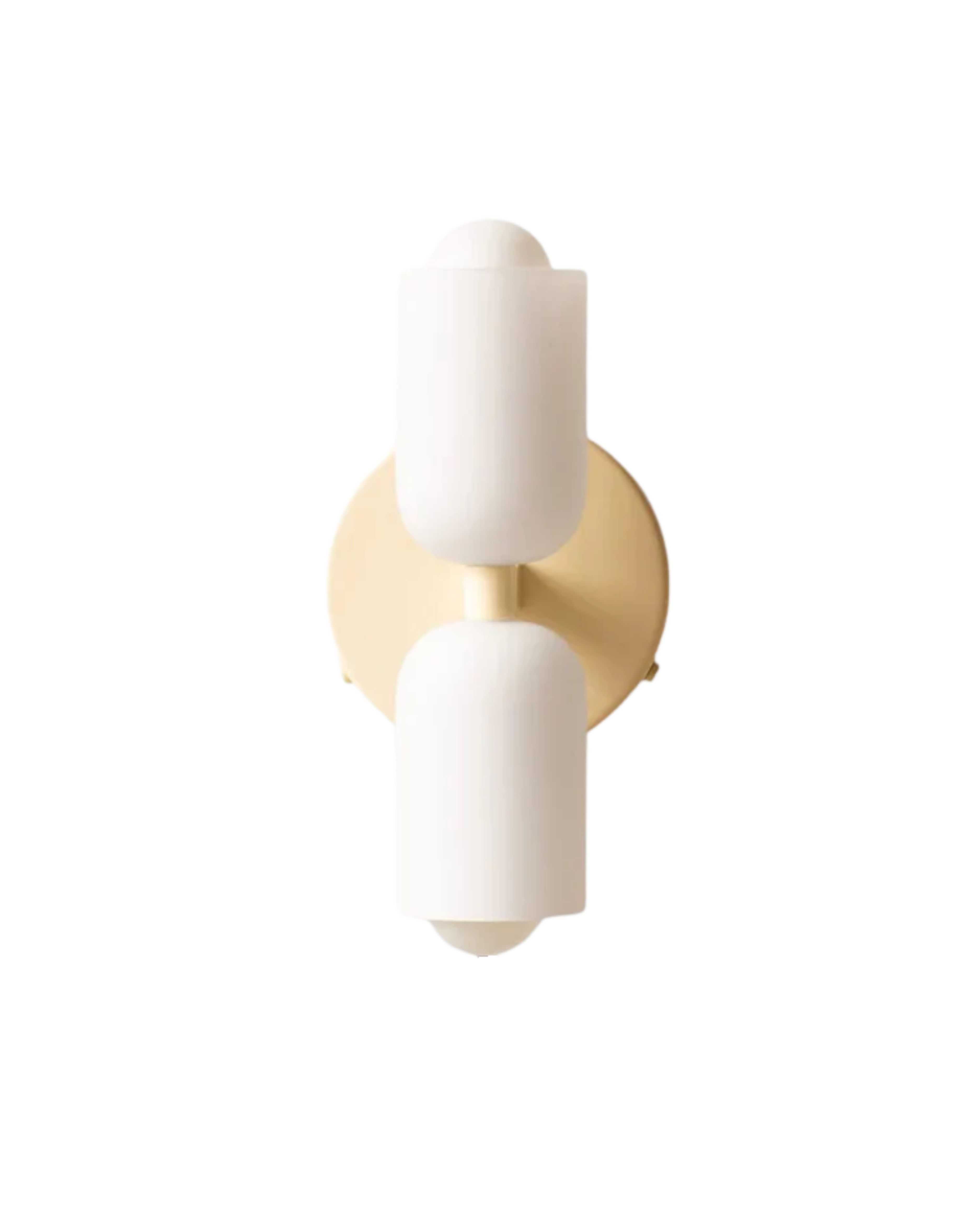 Pionowa Symetryczna Lampa Ścienna w Kształcie Pigułki