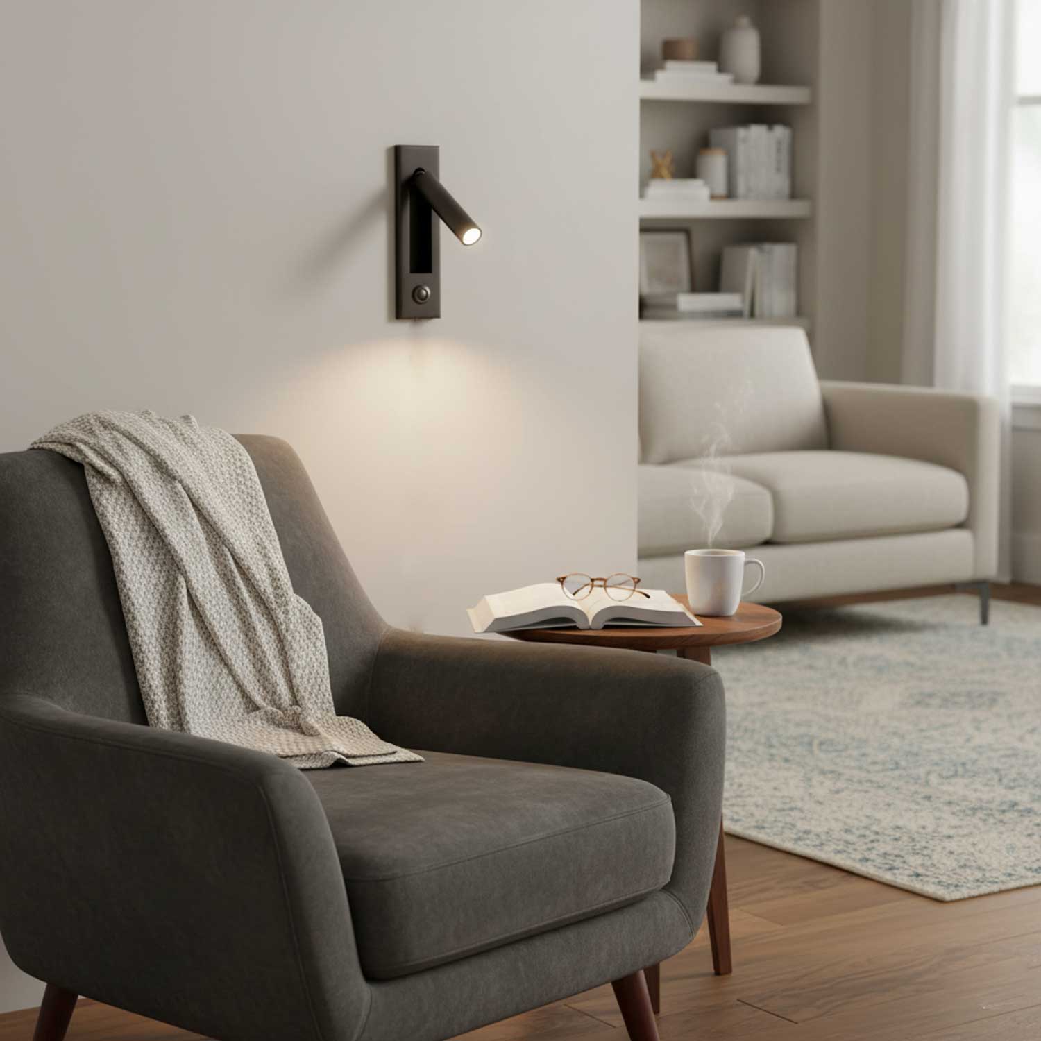 Ścienna Lampa Przyłóżkowa