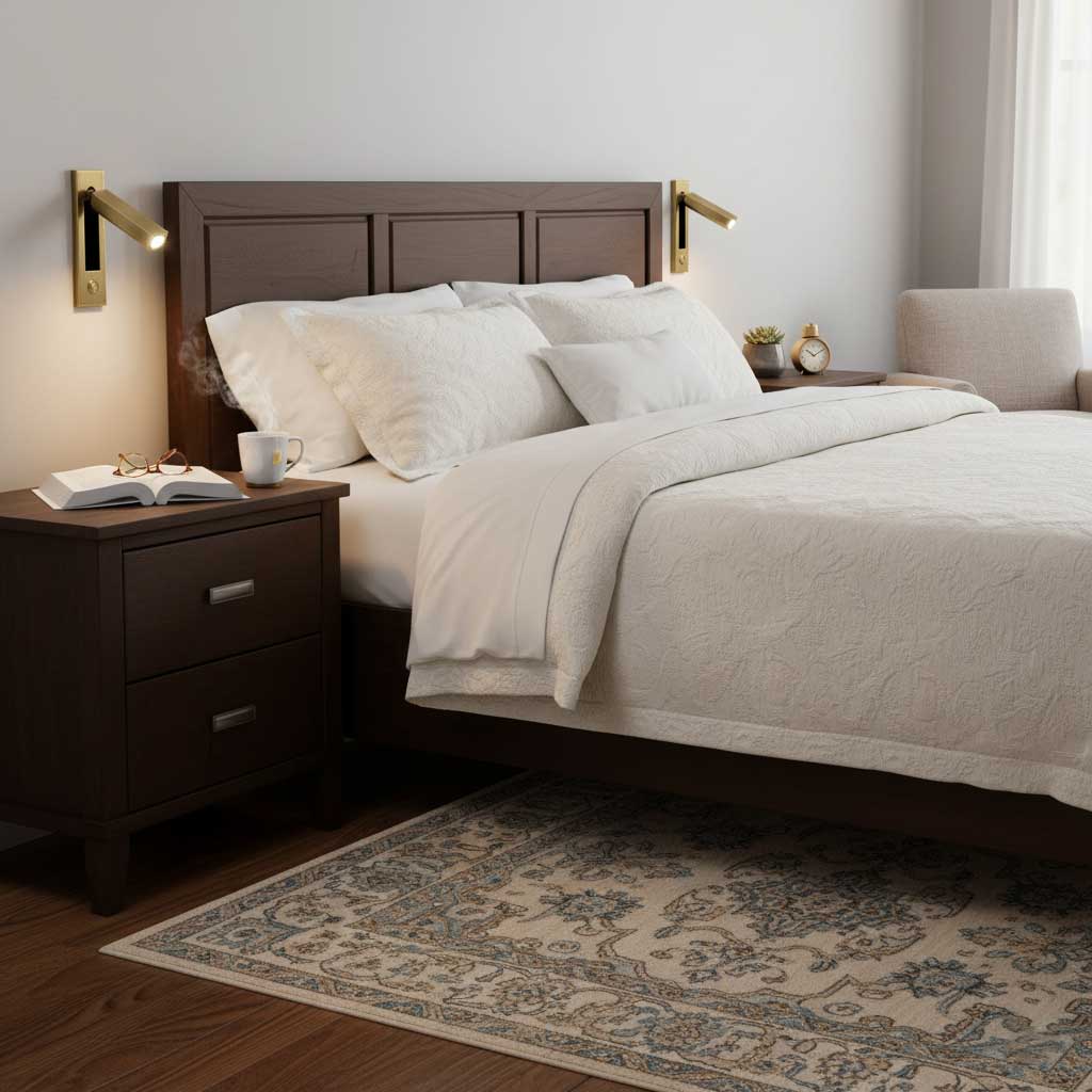 Ścienna Lampa Przyłóżkowa