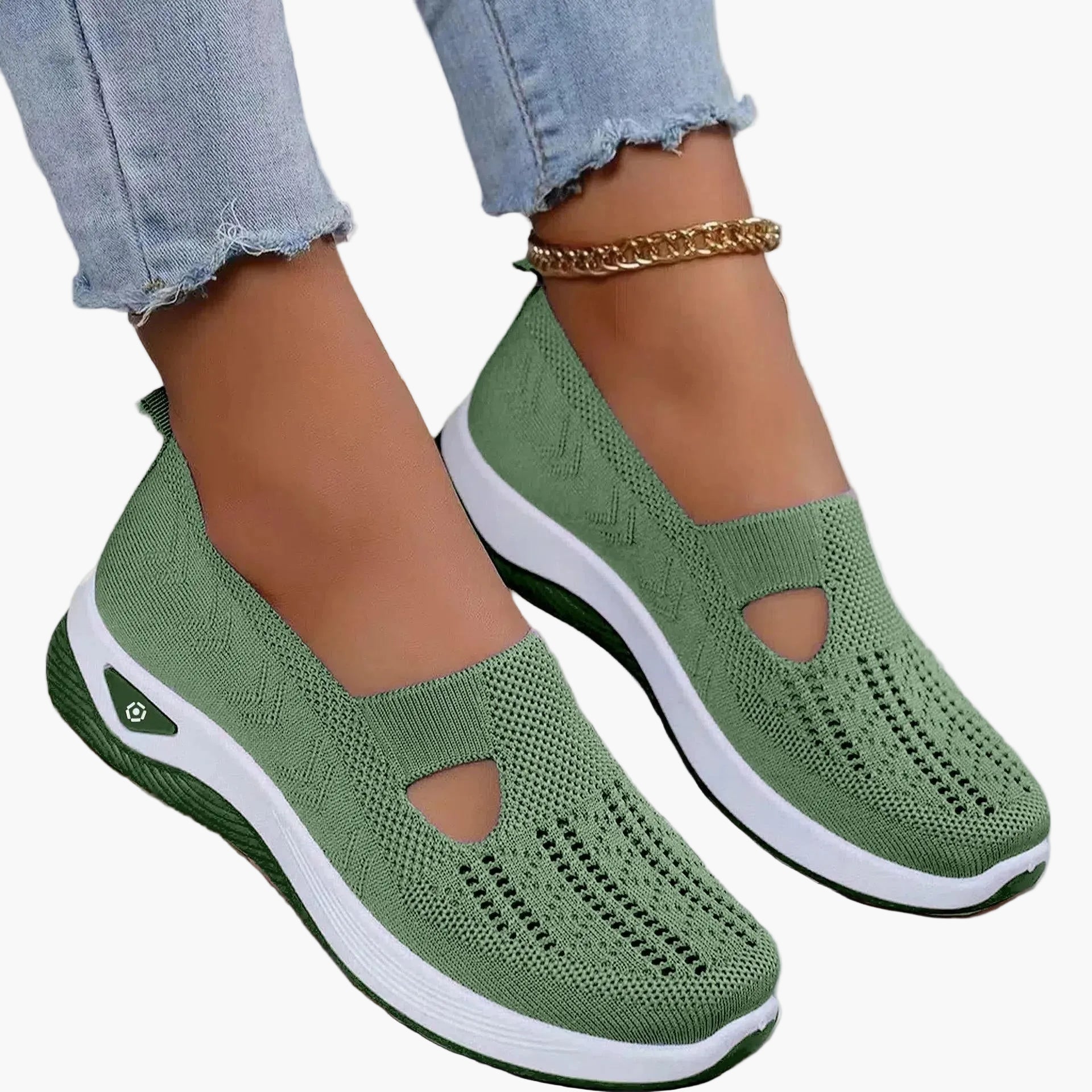 Siatkowe Oddychające Buty na Płaskiej Podeszwie