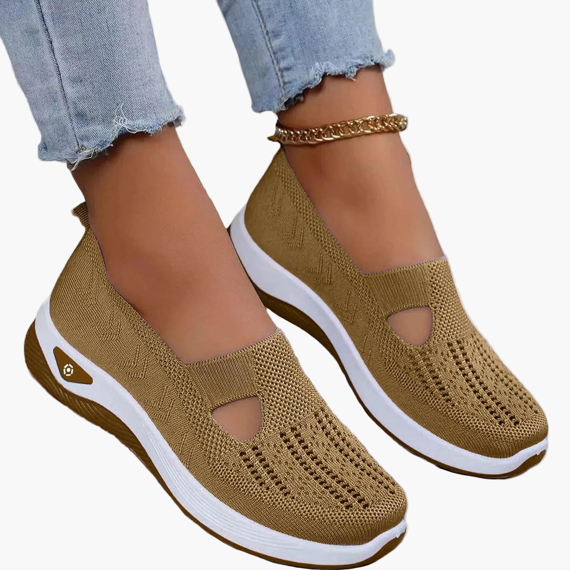 Siatkowe Oddychające Buty na Płaskiej Podeszwie