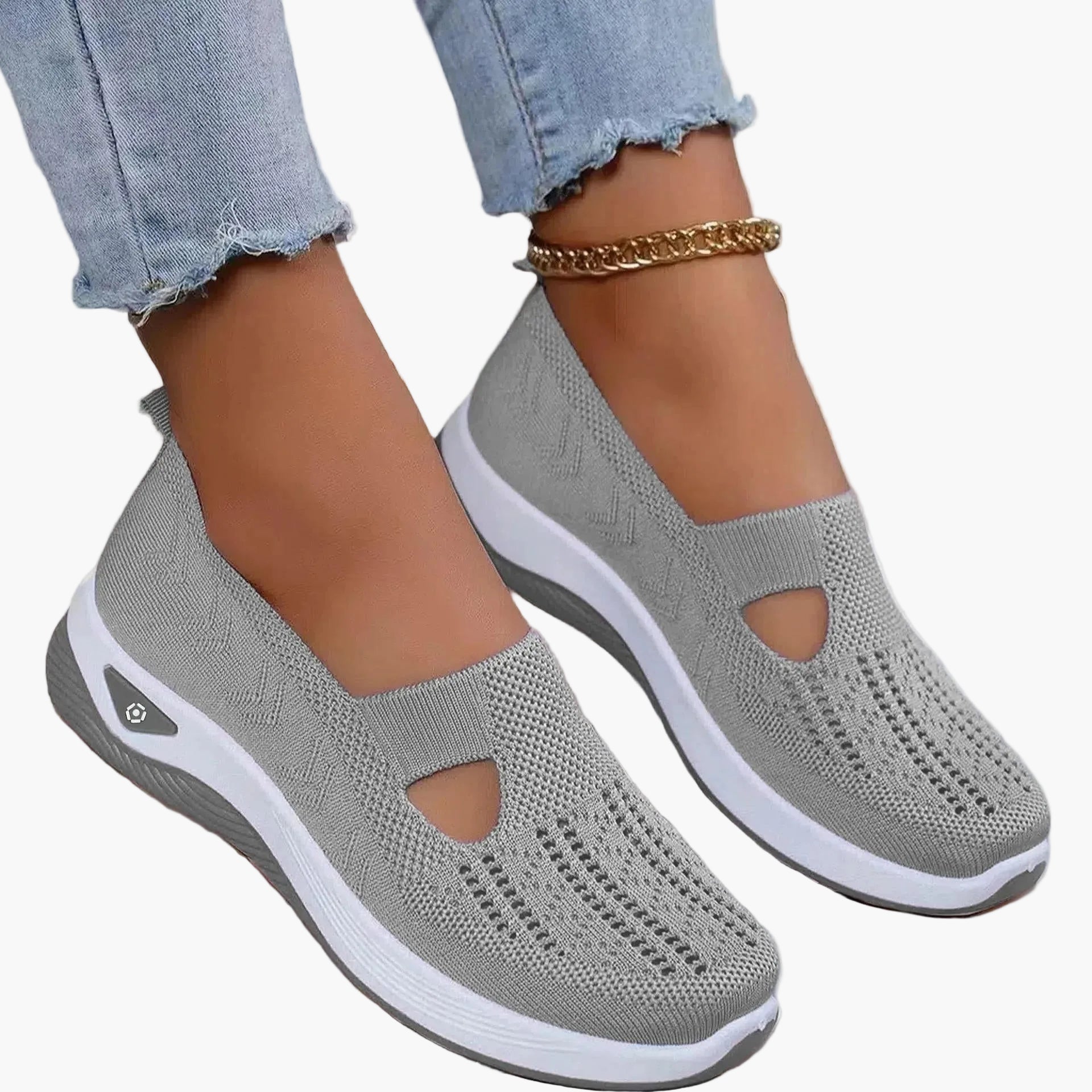 Siatkowe Oddychające Buty na Płaskiej Podeszwie