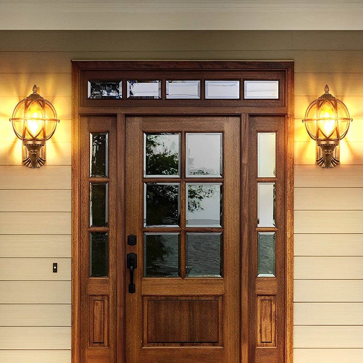 Wodoodporna Lampa Ścienna